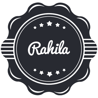 Rahila badge logo