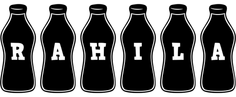 Rahila bottle logo