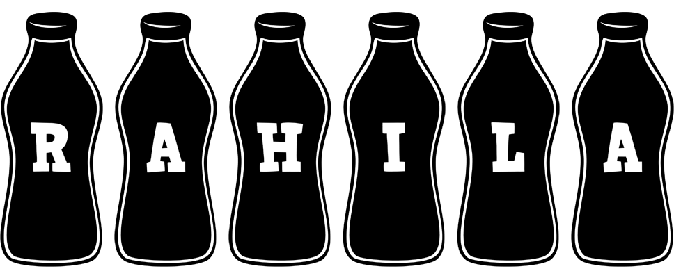 Rahila bottle logo