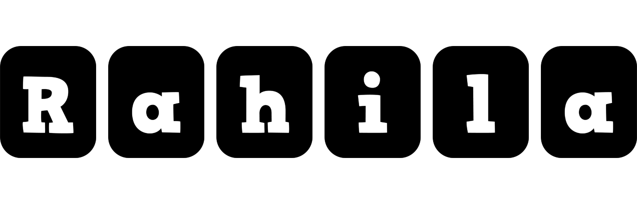 Rahila box logo
