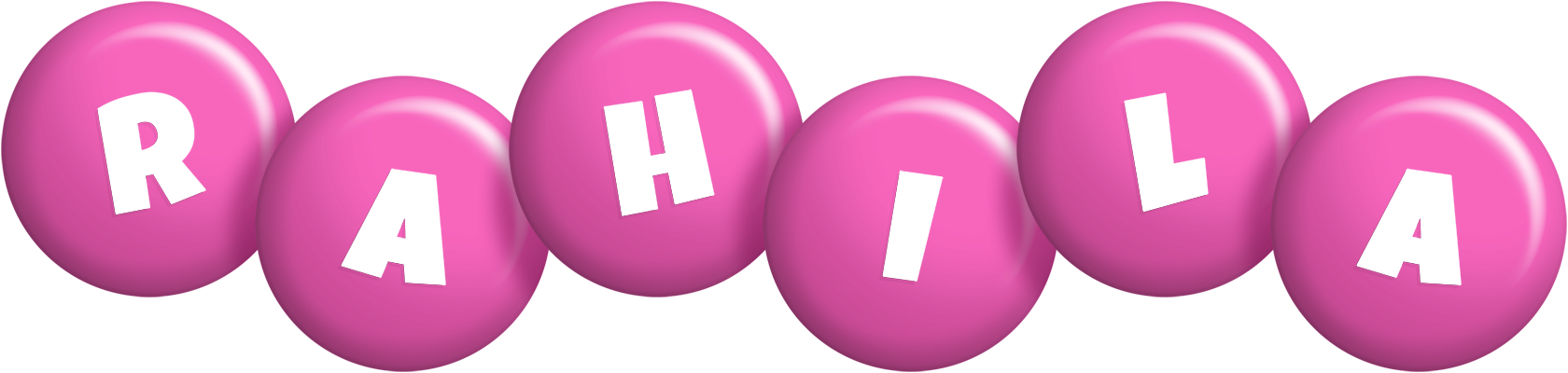 Rahila candy-pink logo