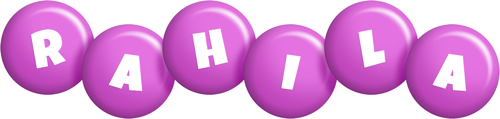 Rahila candy-purple logo