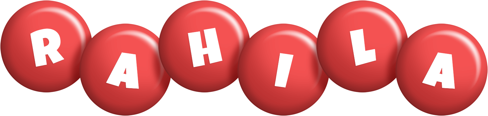 Rahila candy-red logo