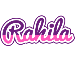 Rahila cheerful logo