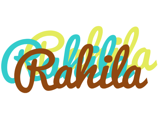 Rahila cupcake logo