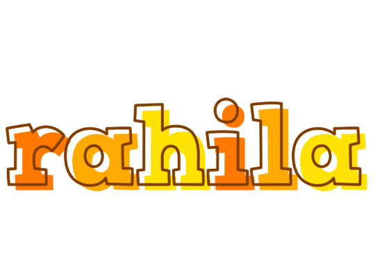 Rahila desert logo