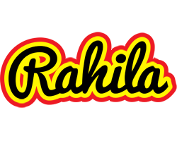 Rahila flaming logo