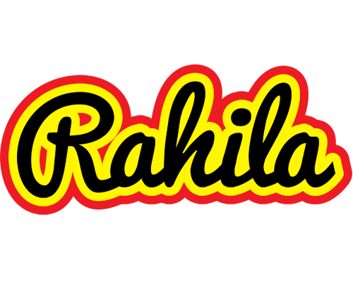 Rahila flaming logo