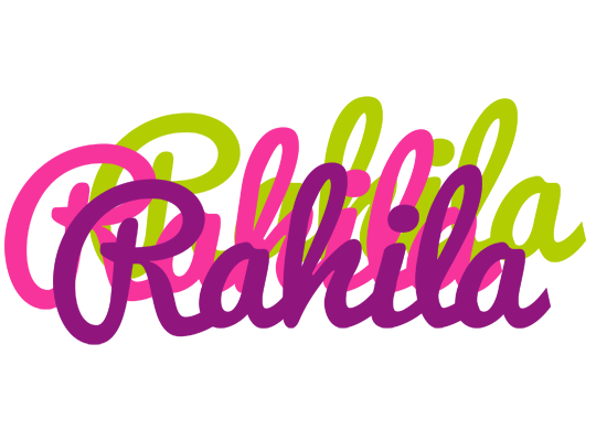 Rahila flowers logo