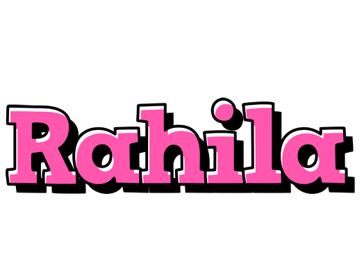 Rahila girlish logo
