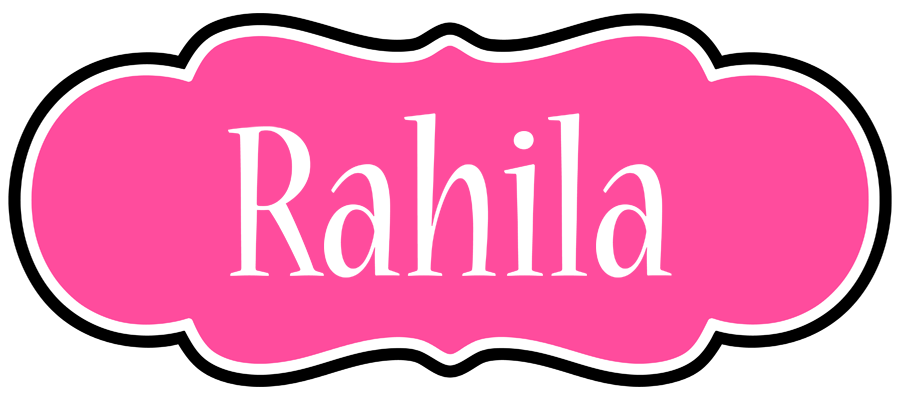 Rahila invitation logo