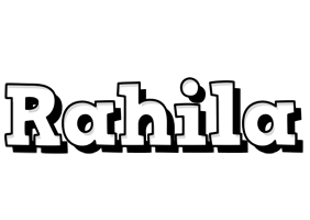 Rahila snowing logo