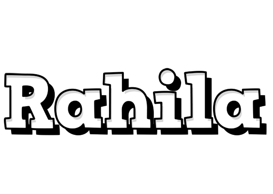Rahila snowing logo