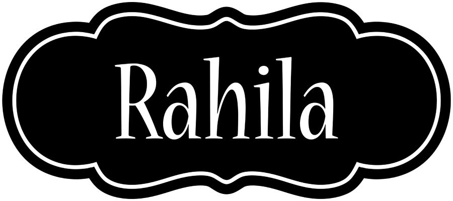 Rahila welcome logo