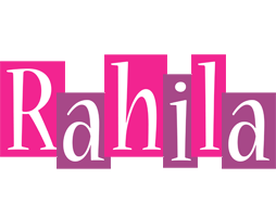 Rahila whine logo