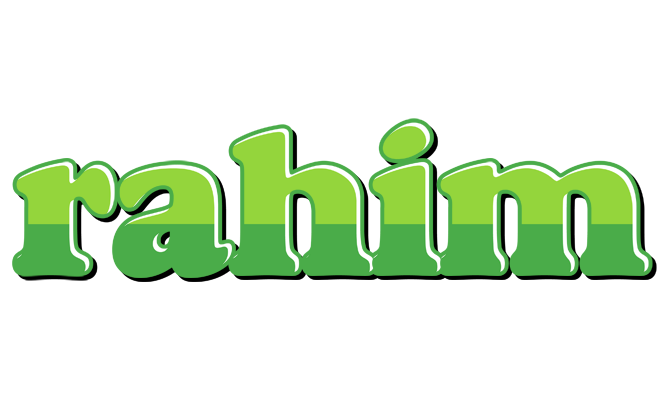 Rahim apple logo