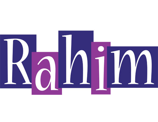 Rahim autumn logo