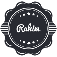 Rahim badge logo