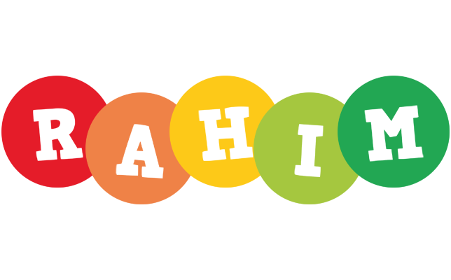 Rahim boogie logo