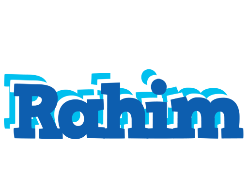 Rahim business logo