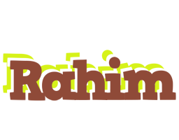 Rahim caffeebar logo