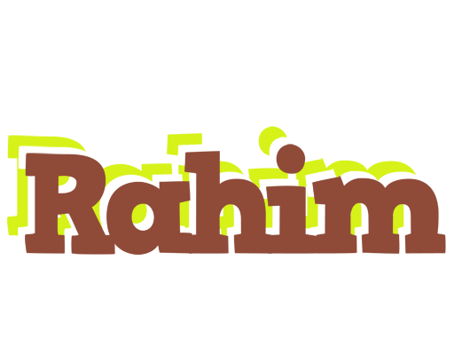 Rahim caffeebar logo