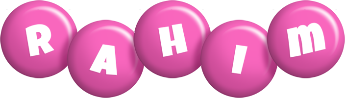 Rahim candy-pink logo