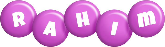 Rahim candy-purple logo