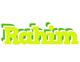 Rahim citrus logo