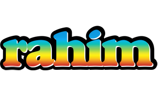 Rahim color logo