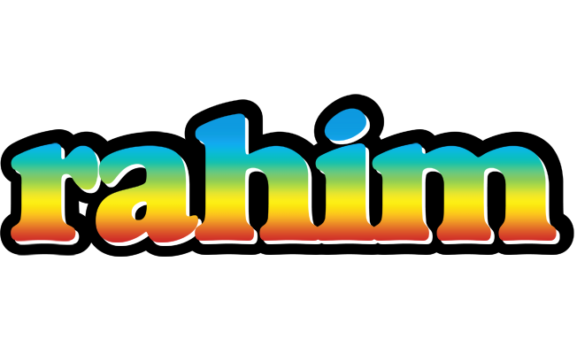 Rahim color logo