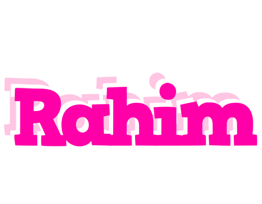 Rahim dancing logo