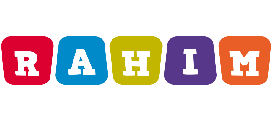 Rahim daycare logo