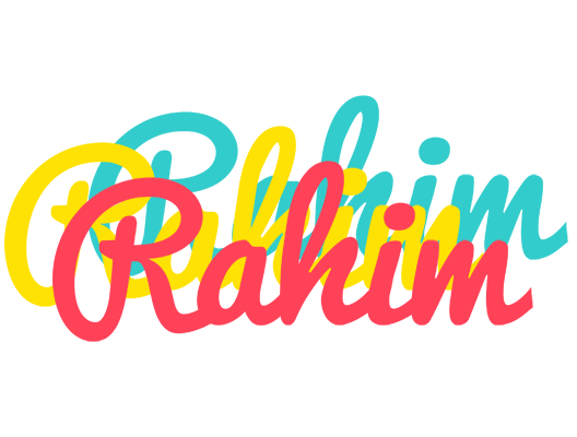Rahim disco logo