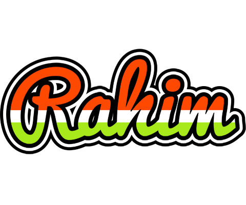 Rahim exotic logo