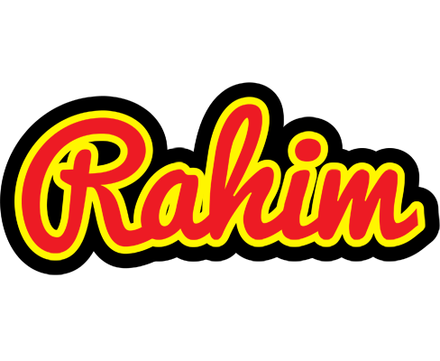 Rahim fireman logo