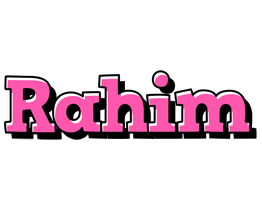 Rahim girlish logo