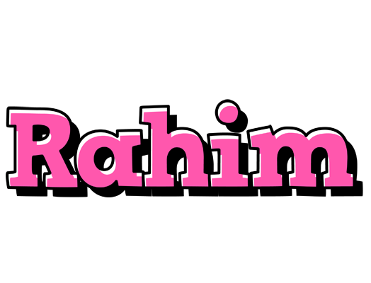 Rahim girlish logo