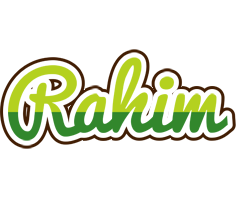 Rahim golfing logo