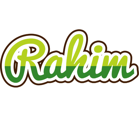 Rahim golfing logo