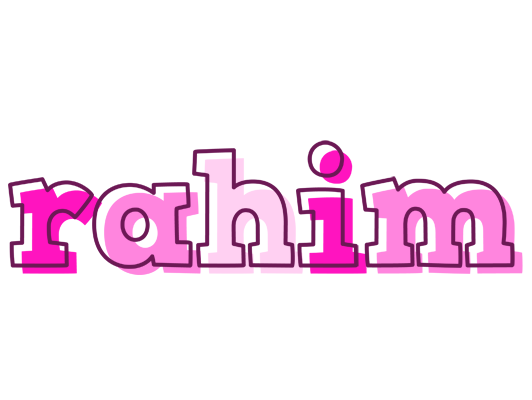 Rahim hello logo