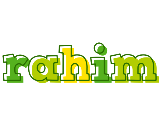 Rahim juice logo