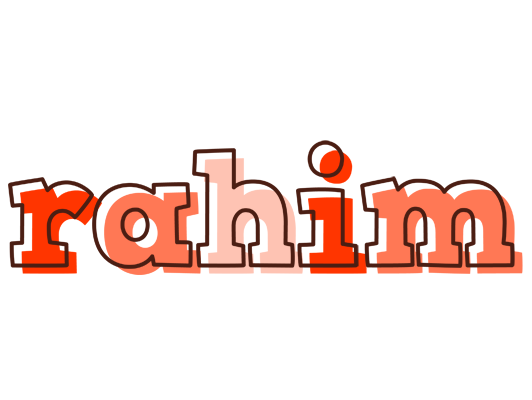 Rahim paint logo