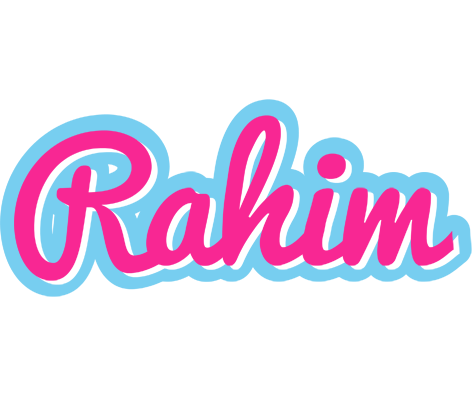 Rahim popstar logo