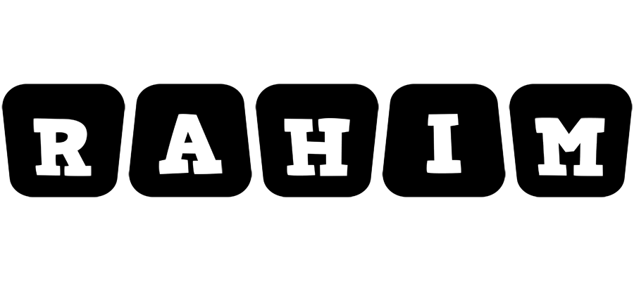 Rahim racing logo