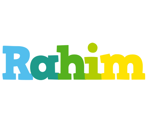 Rahim rainbows logo