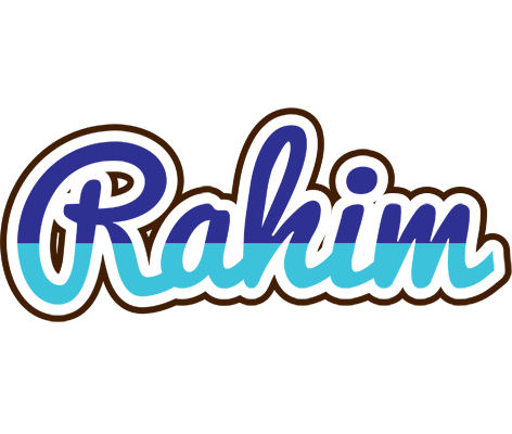 Rahim raining logo
