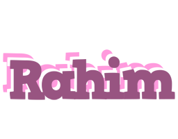 Rahim relaxing logo