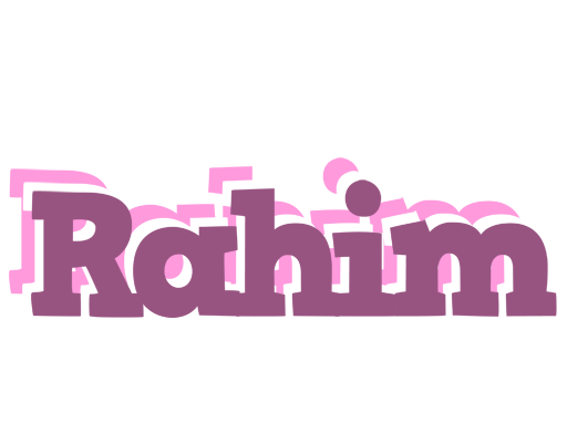 Rahim relaxing logo