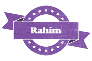 Rahim royal logo